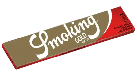 Smoking Gold – King Size Slim rolling papers