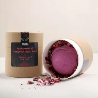 Aromatherapy Set Bath Bomb, Himalayan Bath Salt and Dried Flowers